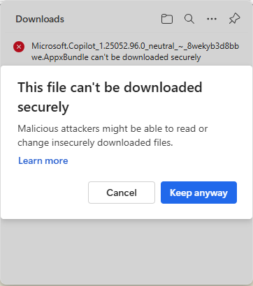 Malicious attackers might be able to read or change insecurely downloaded files.